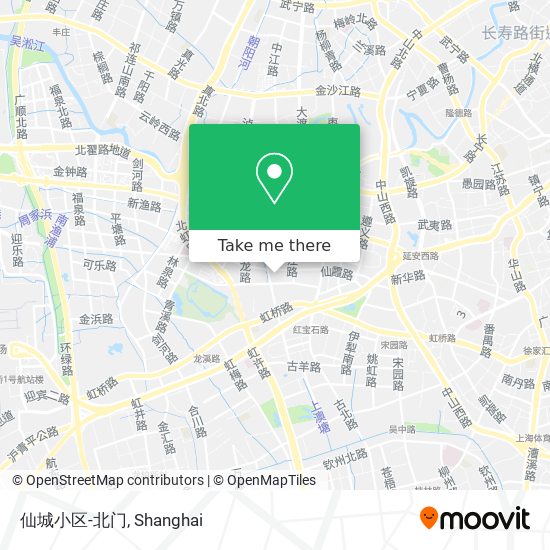 仙城小区-北门 map