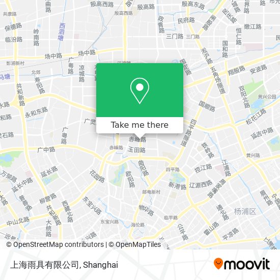 上海雨具有限公司 map
