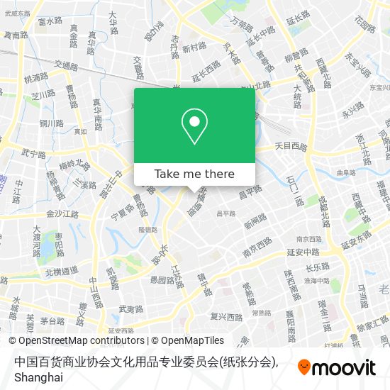 中国百货商业协会文化用品专业委员会(纸张分会) map