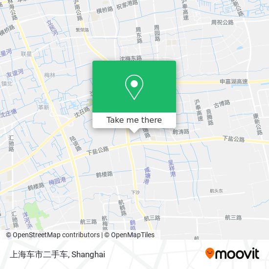 上海车市二手车 map