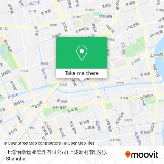 上海怡新物业管理有限公司(上陇新村管理处) map