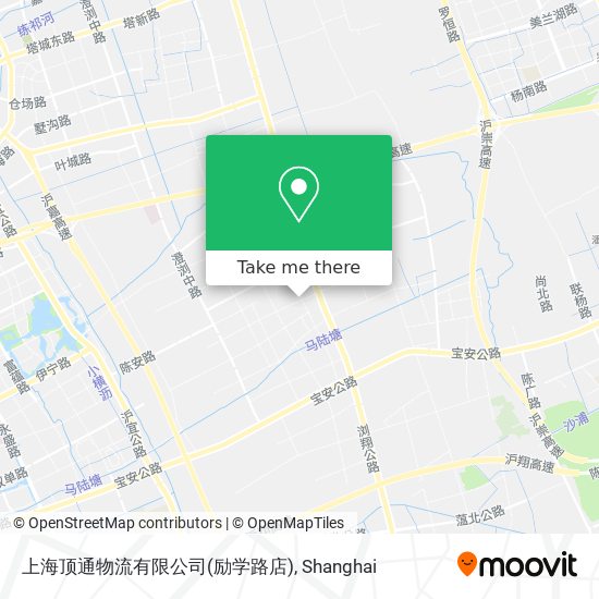 上海顶通物流有限公司(励学路店) map