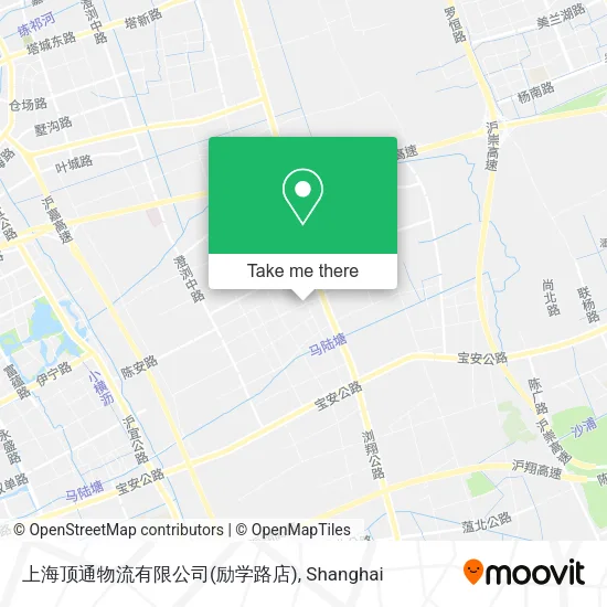 上海顶通物流有限公司(励学路店) map