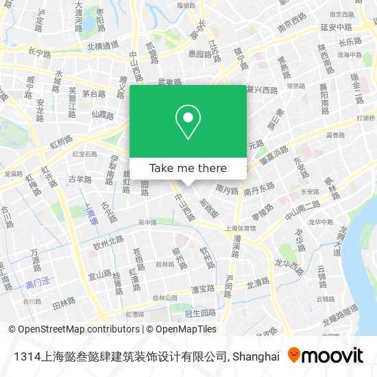 1314上海懿叁懿肆建筑装饰设计有限公司 map