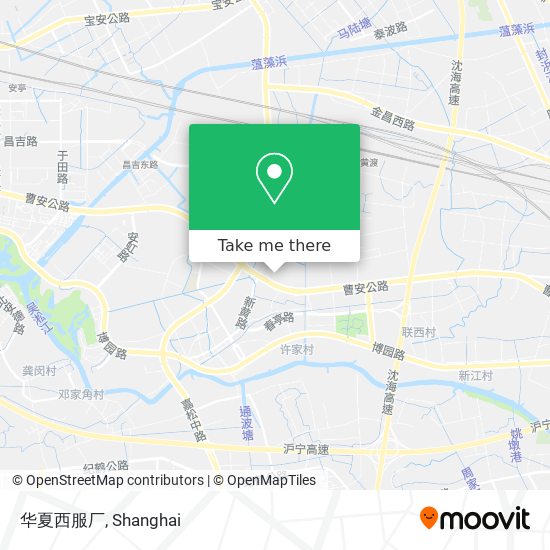 华夏西服厂 map