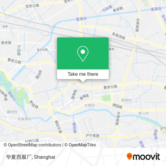 华夏西服厂 map