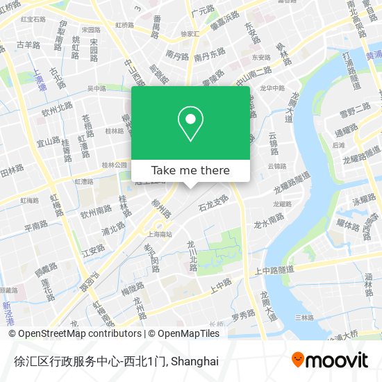 徐汇区行政服务中心-西北1门 map