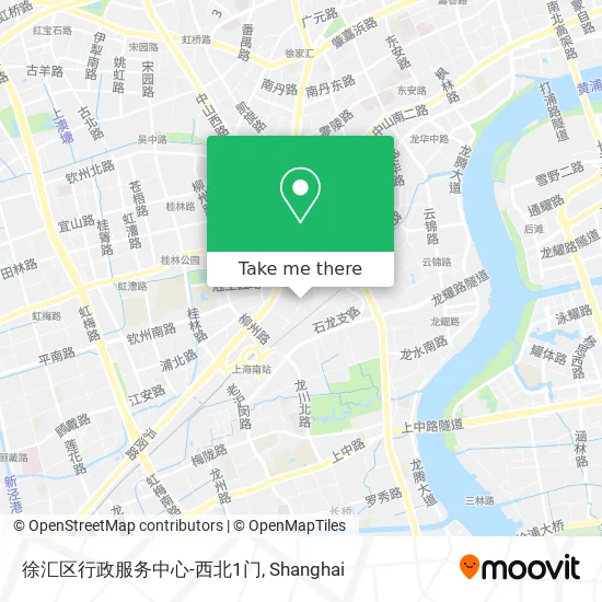 徐汇区行政服务中心-西北1门 map