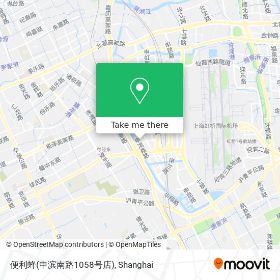 便利蜂(申滨南路1058号店) map