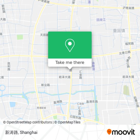 新涛路 map