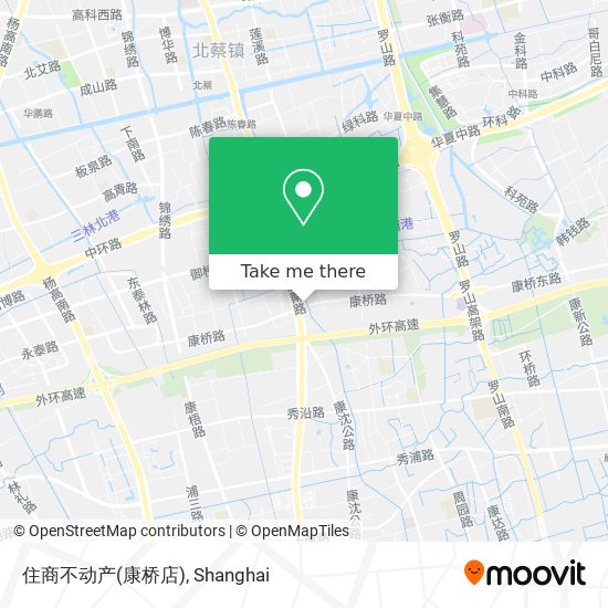 住商不动产(康桥店) map