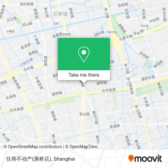 住商不动产(康桥店) map