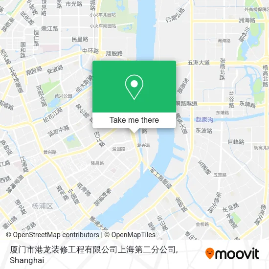 厦门市港龙装修工程有限公司上海第二分公司 map