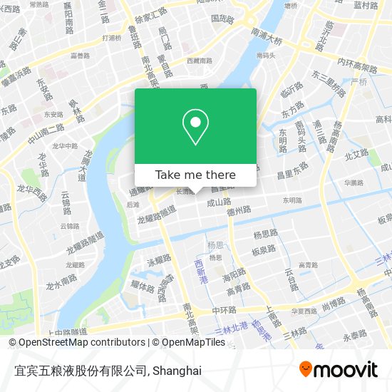 宜宾五粮液股份有限公司 map