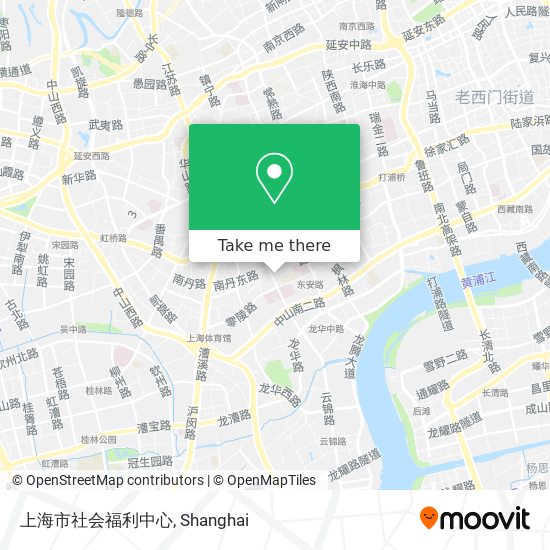 上海市社会福利中心 map