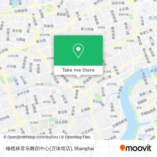 橄榄林音乐舞蹈中心(万体馆店) map