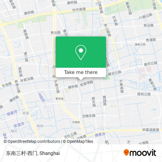 东南三村-西门 map