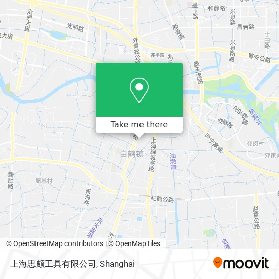 上海思颇工具有限公司 map