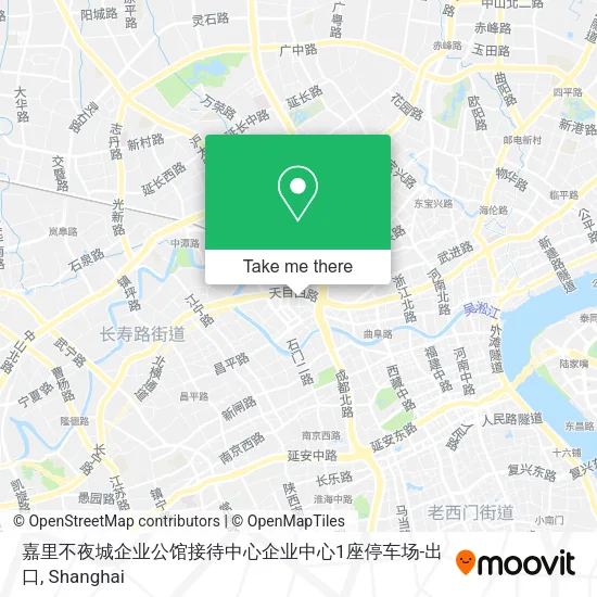 嘉里不夜城企业公馆接待中心企业中心1座停车场-出口 map