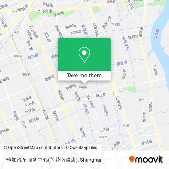 驰加汽车服务中心(莲花南路店) map