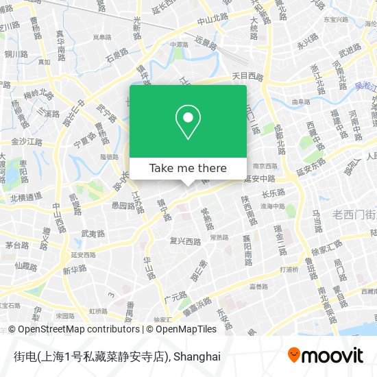 街电(上海1号私藏菜静安寺店) map