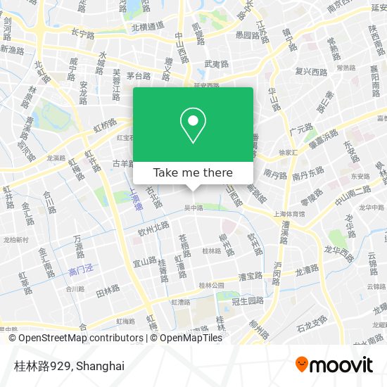 桂林路929 map