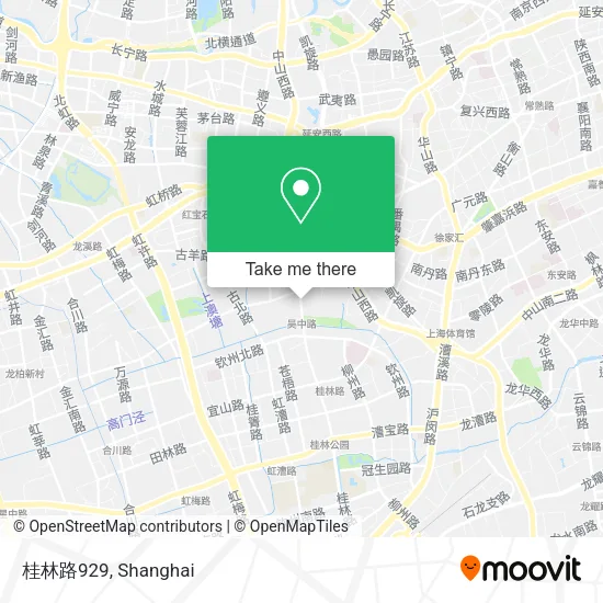 桂林路929 map