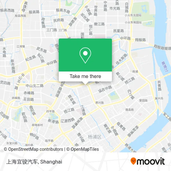 上海宜骏汽车 map