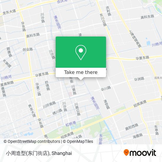小周造型(东门街店) map