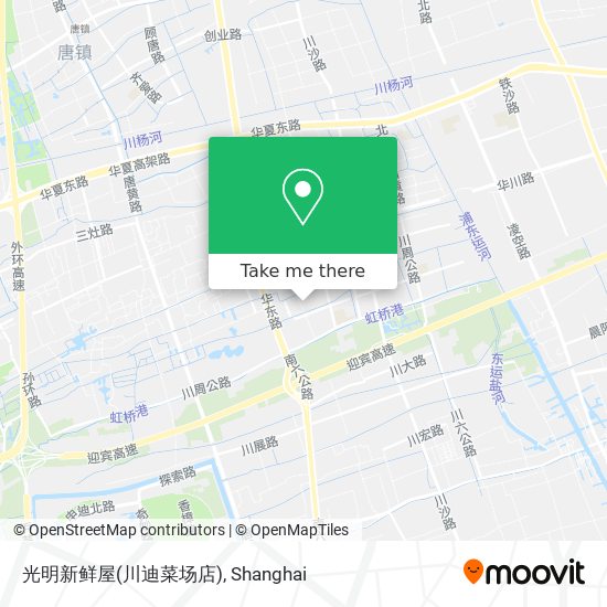 光明新鲜屋(川迪菜场店) map