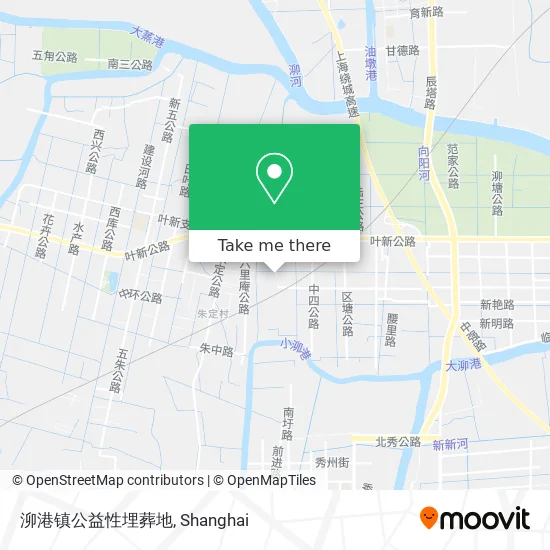 泖港镇公益性埋葬地 map