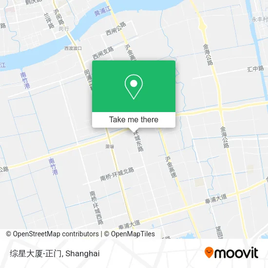 综星大厦-正门 map