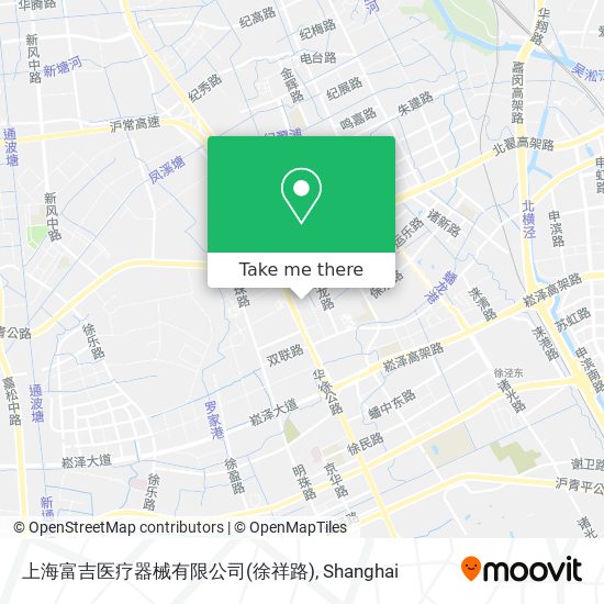 上海富吉医疗器械有限公司(徐祥路) map