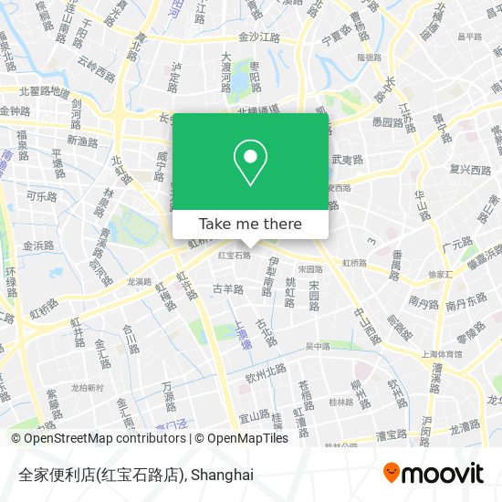 全家便利店(红宝石路店) map