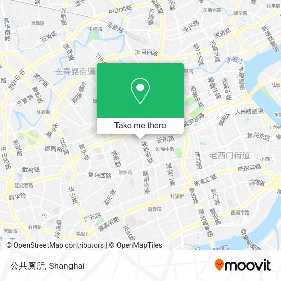 公共厕所 map