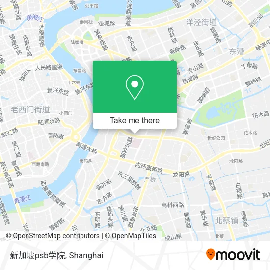新加坡psb学院 map