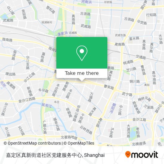 嘉定区真新街道社区党建服务中心 map