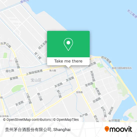 贵州茅台酒股份有限公司 map