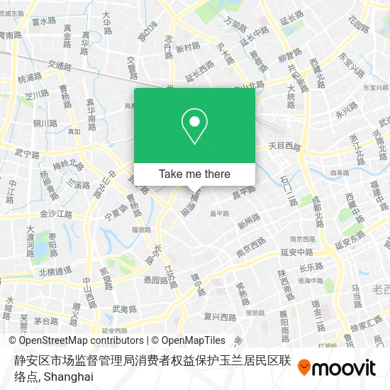 静安区市场监督管理局消费者权益保护玉兰居民区联络点 map