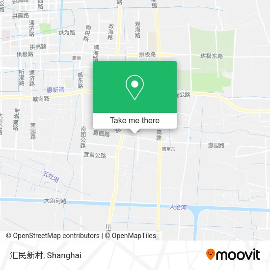 汇民新村 map