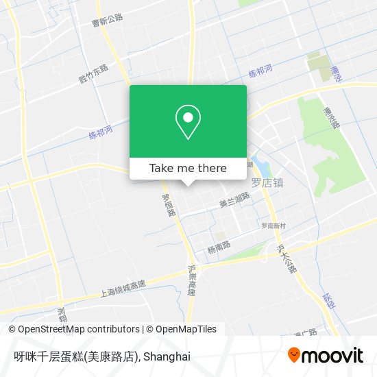 呀咪千层蛋糕(美康路店) map