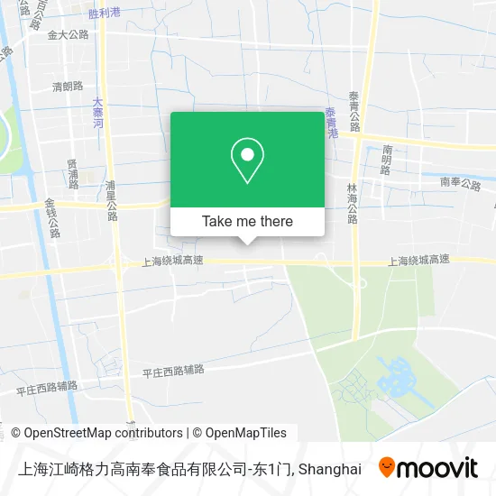 上海江崎格力高南奉食品有限公司-东1门 map