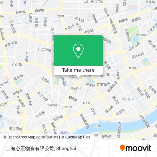 上海必正物资有限公司 map
