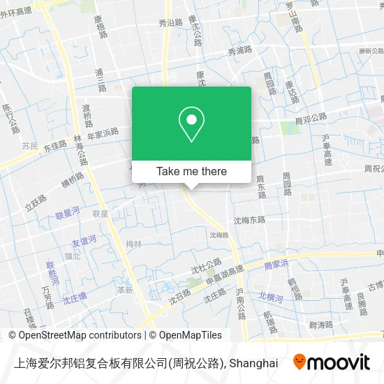 上海爱尔邦铝复合板有限公司(周祝公路) map