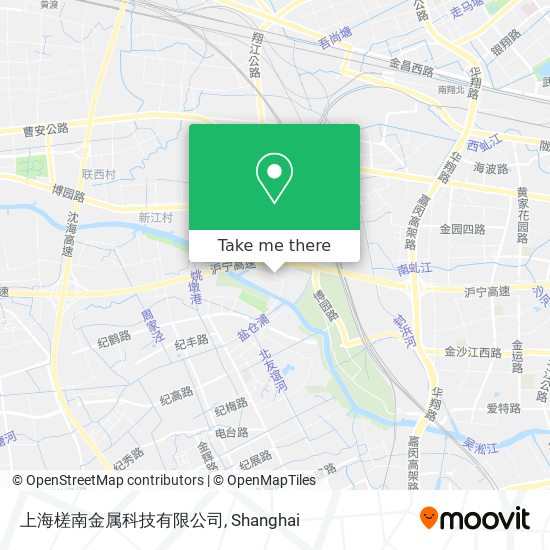 上海槎南金属科技有限公司 map