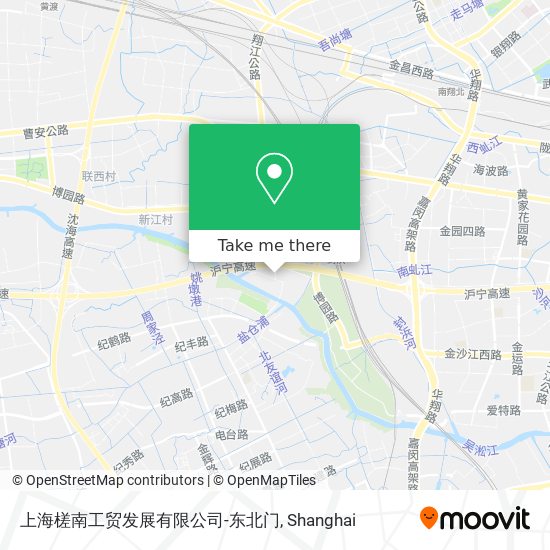 上海槎南工贸发展有限公司-东北门 map