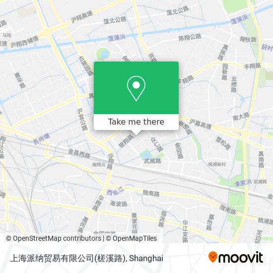 上海派纳贸易有限公司(槎溪路) map