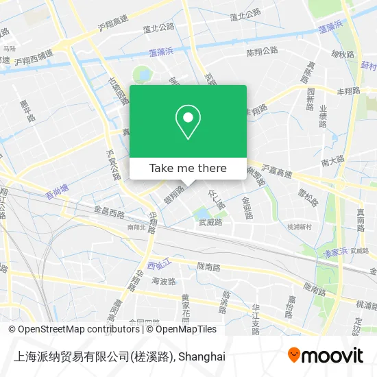 上海派纳贸易有限公司(槎溪路) map