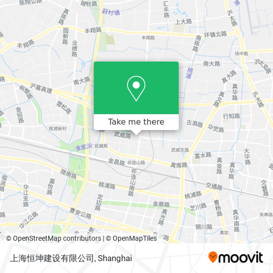 上海恒坤建设有限公司 map