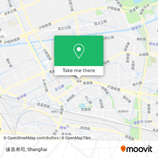 缘喜寿司 map